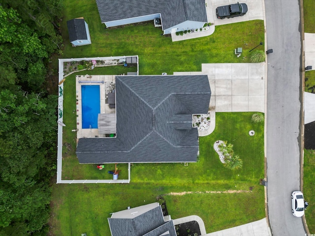 144 Baylee Cir, Aynor, SC 29544 - bird's eye view of a pool area