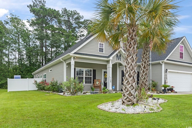 144 Baylee Cir, Aynor, SC 29544 - view of front facade featuring a porch, roof with shingles, and an attached garage