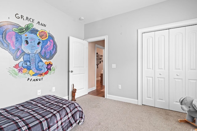 144 Baylee Cir, Aynor, SC 29544 - carpeted bedroom with a closet and baseboards
