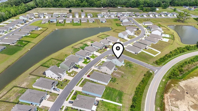 798 Woodland Farms Cir, Aynor, SC 29511 - aerial view of property's location with nearby suburban area and a large body of water