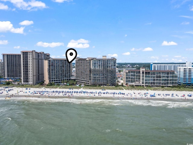 4800 S Ocean Blvd Unit 920, North Myrtle Beach, SC 29582 - aerial view of extended coastline