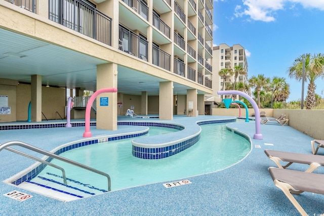 4800 S Ocean Blvd Unit 920, North Myrtle Beach, SC 29582 - community pool featuring a patio area
