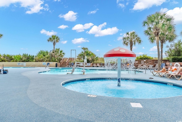 4800 S Ocean Blvd Unit 920, North Myrtle Beach, SC 29582 - community pool featuring a patio
