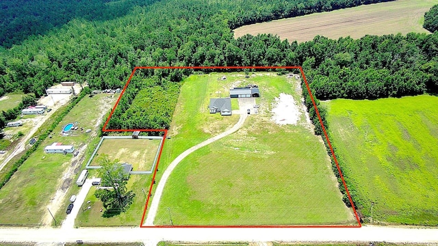 4486 Bethel Rd, Aynor, SC 29511 - view of rural area with property boundaries highlighted