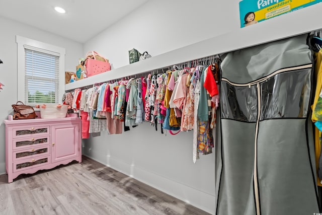 4486 Bethel Rd, Aynor, SC 29511 - spacious closet with light wood-style floors