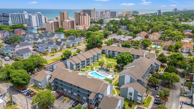 7700 Porcher Dr Unit 3205, Myrtle Beach, SC 29572 - view of urban area featuring a pool and a large body of water