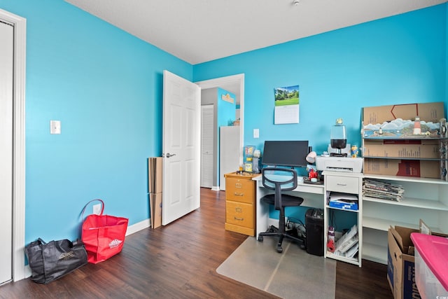 7700 Porcher Dr Unit 3205, Myrtle Beach, SC 29572 - office area featuring wood finished floors