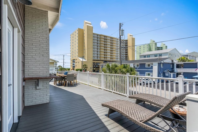 204 55th Ave N, North Myrtle Beach, SC 29582 - deck featuring outdoor dining area
