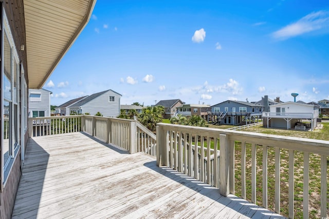 204 55th Ave N, North Myrtle Beach, SC 29582 - deck with a residential view