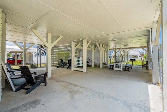 204 55th Ave N, North Myrtle Beach, SC 29582 - view of patio featuring stairs
