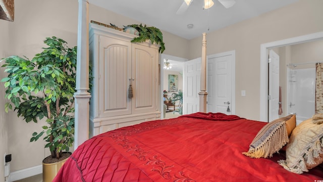 4142 Hibiscus Dr Unit 102, Little River, SC 29566 - bedroom featuring ceiling fan