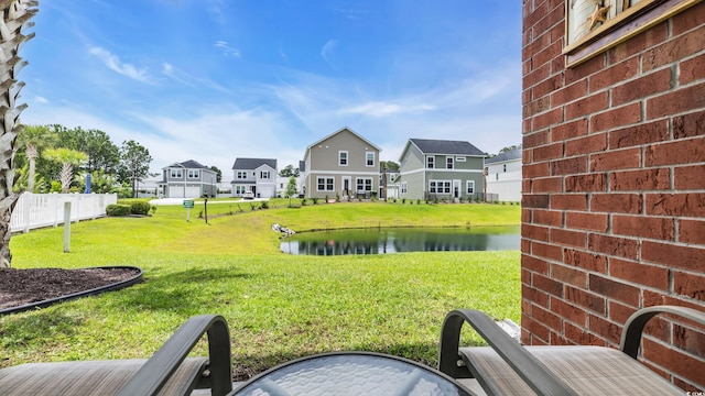 4142 Hibiscus Dr Unit 102, Little River, SC 29566 - view of green lawn featuring a residential view and a water view