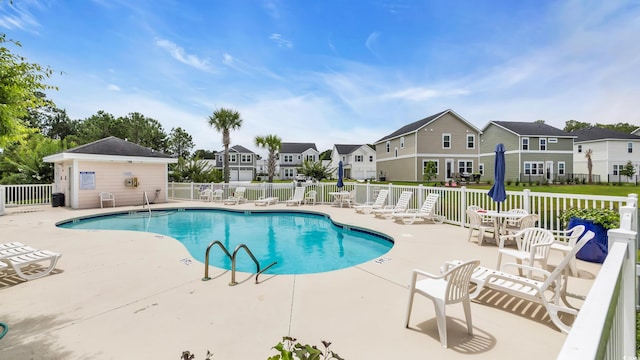 4142 Hibiscus Dr Unit 102, Little River, SC 29566 - community pool with a residential view and a patio area