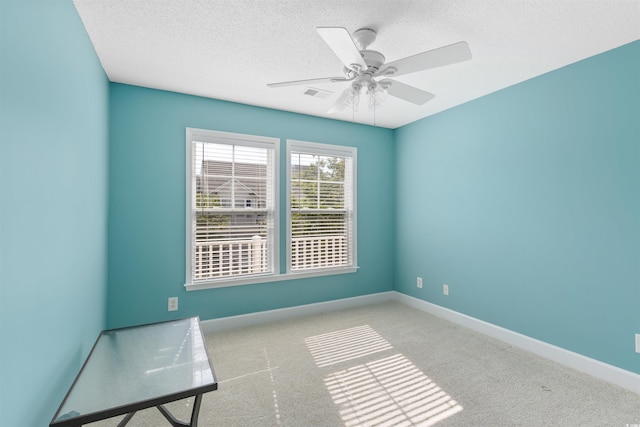 100 Culpepper Way Unit 1003, Myrtle Beach, SC 29579 - carpeted spare room featuring a textured ceiling and ceiling fan