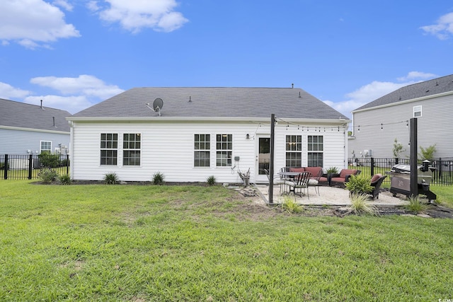 247GROVEPARK Grove Park Loop, Murrells Inlet, SC 29576 - back of house featuring a patio area, a fenced backyard, and an outdoor living space