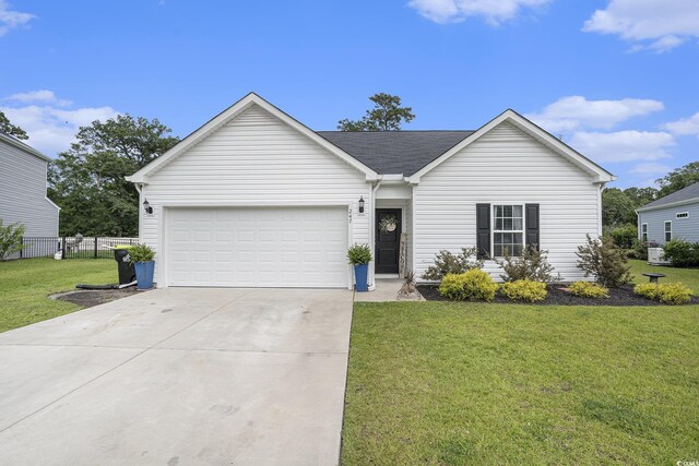 247GROVEPARK Grove Park Loop, Murrells Inlet, SC 29576 - view of front of property with concrete driveway and a garage