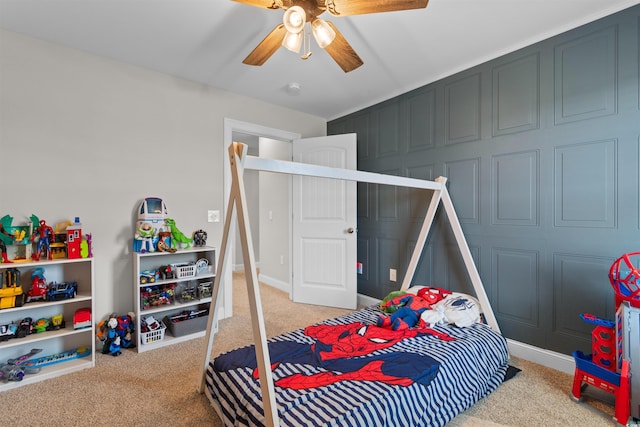 3617 Pasture Rd, Aynor, SC 29511 - bedroom with carpet floors and a ceiling fan