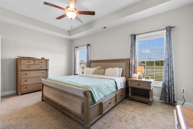 3617 Pasture Rd, Aynor, SC 29511 - bedroom featuring light colored carpet and ceiling fan