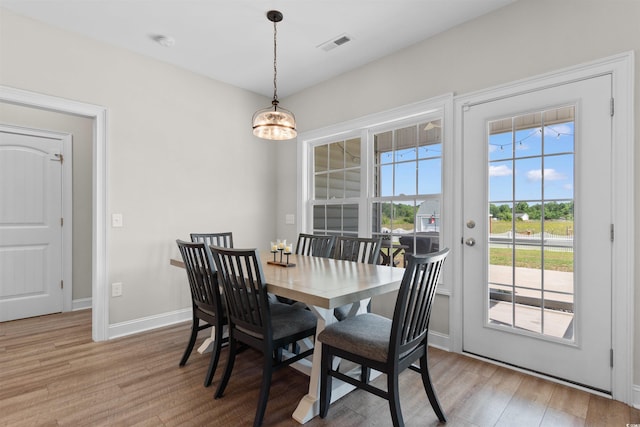 3617 Pasture Rd, Aynor, SC 29511 - dining room with light wood-type flooring and baseboards