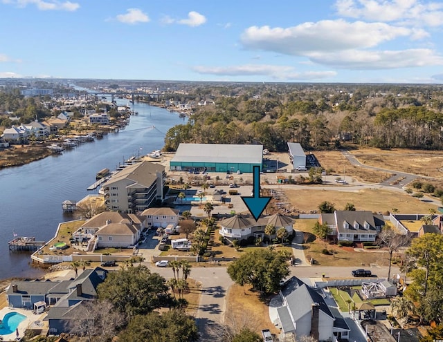 4552 River Rd, Little River, SC 29566 - aerial view of a large body of water