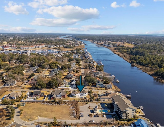 4552 River Rd, Little River, SC 29566 - bird's eye view of a nearby body of water