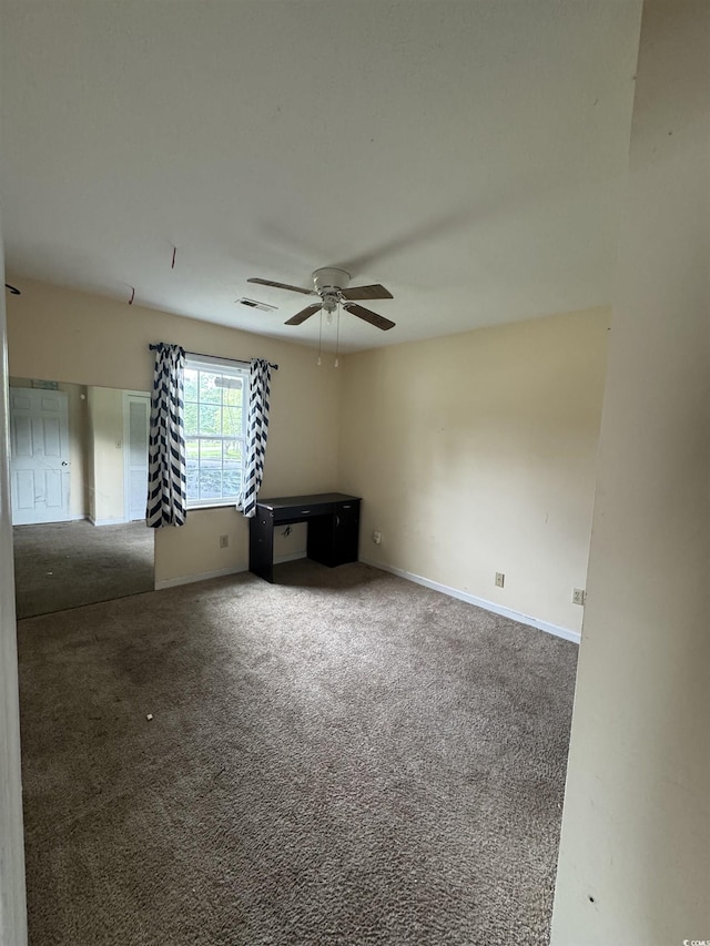 3534 Gordon Dr, Myrtle Beach, SC 29579 - spare room featuring a ceiling fan and carpet floors