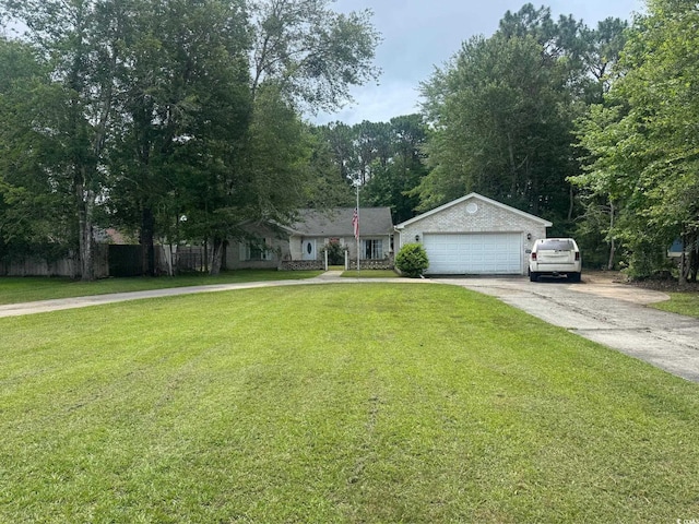 318 Muirfield Rd, Myrtle Beach, SC 29588 - ranch-style house featuring driveway and a garage