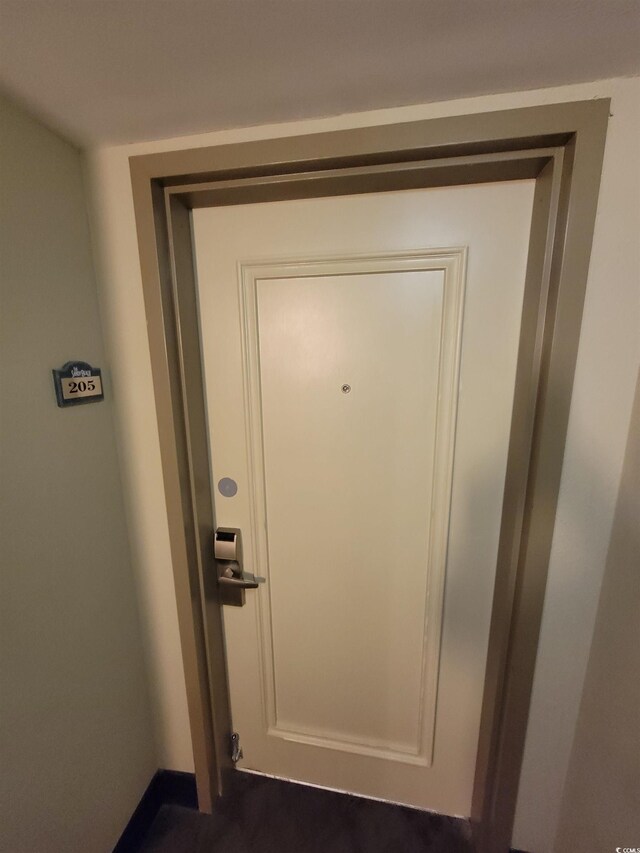 201 S Ocean Blvd Unit 205, Myrtle Beach, SC 29577 - detailed view of baseboards