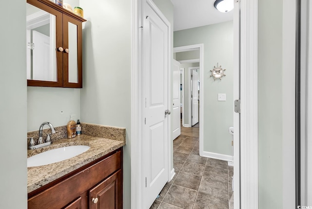 209 Haley Brooke Dr, Conway, SC 29526 - bathroom featuring vanity and baseboards