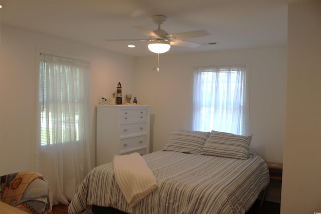 1600 Beaver Rd, Myrtle Beach, SC 29577 - bedroom featuring a ceiling fan