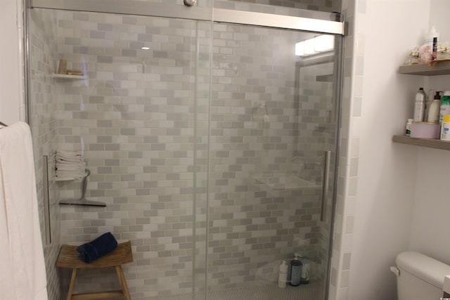 1600 Beaver Rd, Myrtle Beach, SC 29577 - full bathroom featuring a shower stall and toilet