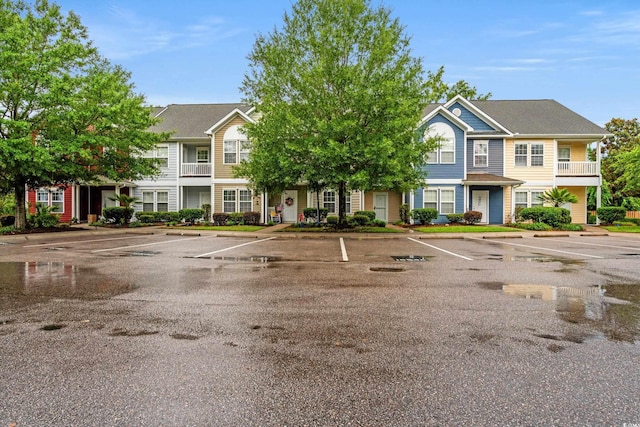 1654 Low Country Pl Unit C, Myrtle Beach, SC 29577 - view of property featuring uncovered parking