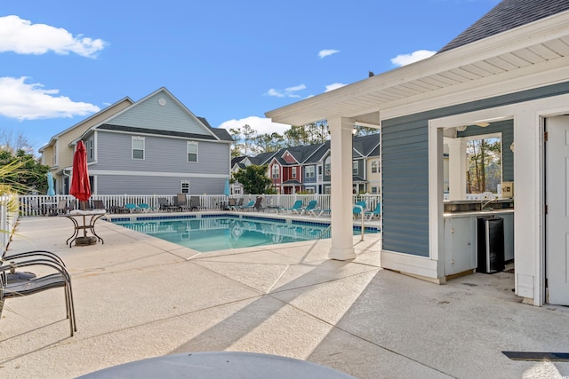1654 Low Country Pl Unit C, Myrtle Beach, SC 29577 - community pool with a patio and a sink