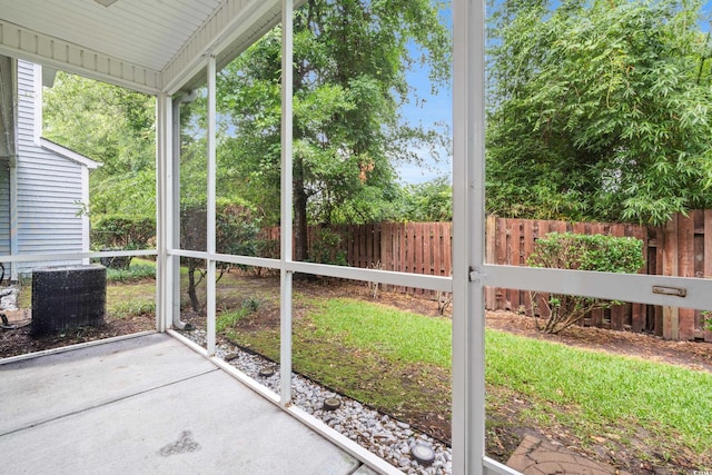 1654 Low Country Pl Unit C, Myrtle Beach, SC 29577 - view of unfurnished sunroom