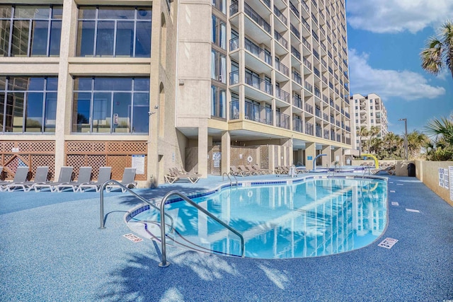 4800 S Ocean Blvd Unit 1524, North Myrtle Beach, SC 29582 - community pool with a patio