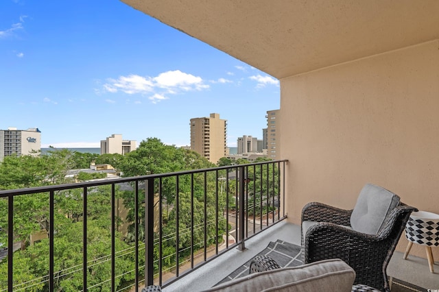 7601 N Ocean Blvd Unit 7-C, Myrtle Beach, SC 29572 - balcony featuring a city view