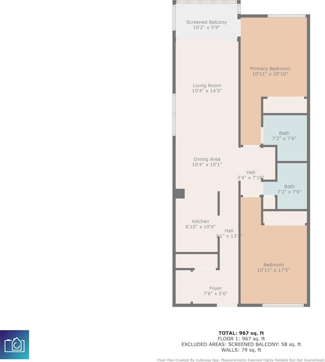 305 Hillside Dr N Unit 205, North Myrtle Beach, SC 29582 - view of property floor plan