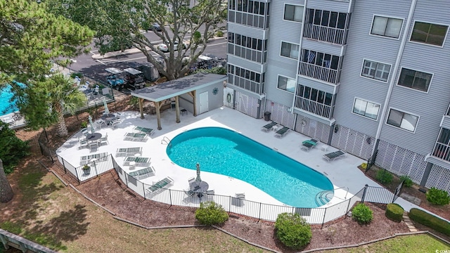305 Hillside Dr N Unit 205, North Myrtle Beach, SC 29582 - community pool with a patio area