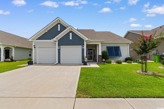 3185 Viceroy Loop, Little River, SC 29566 - view of front facade with driveway, a front lawn, and a garage