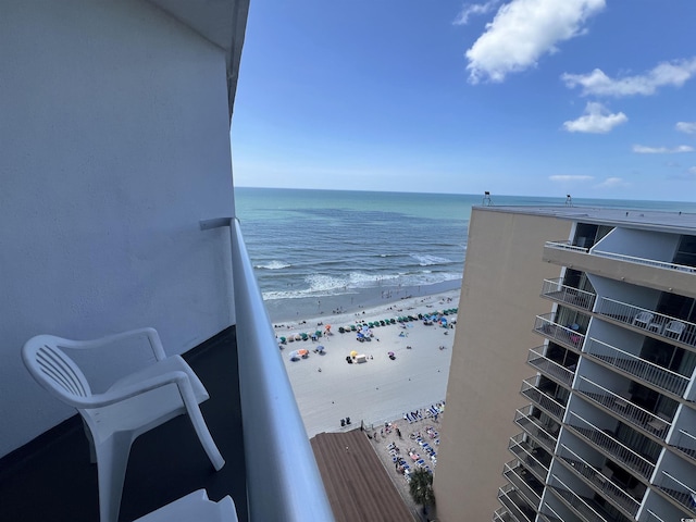 9550 Shore Dr Unit 1733, Myrtle Beach, SC 29579 - water view with local beach