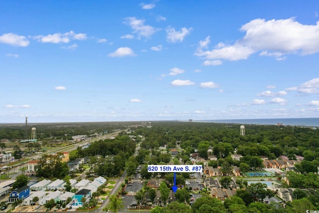 620 15th Ave S Unit 87, Surfside Beach, SC 29575 - drone / aerial view of a tree filled landscape