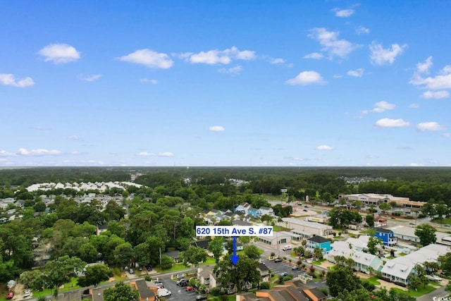 620 15th Ave S Unit 87, Surfside Beach, SC 29575 - aerial view of property and surrounding area