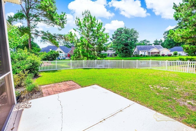 4499 Firethorne Dr, Murrells Inlet, SC 29576 - fenced backyard featuring a patio area