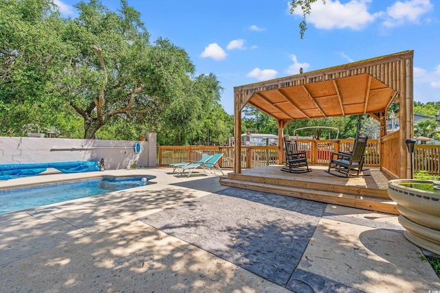 3597 Sunfish St, Murrells Inlet, SC 29576 - view of patio / terrace featuring a wooden deck