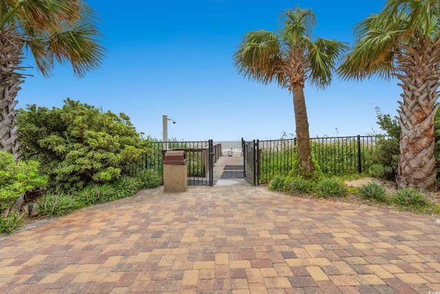1605 S Ocean Blvd Unit 1403, Myrtle Beach, SC 29577 - view of gate