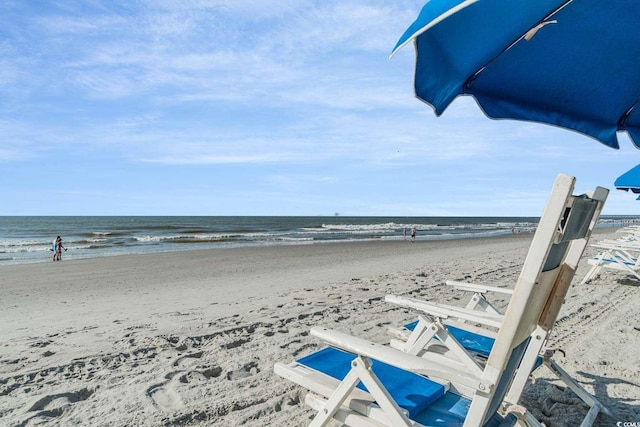 2207 S Ocean Blvd Unit 718, Myrtle Beach, SC 29577 - water view featuring local beach