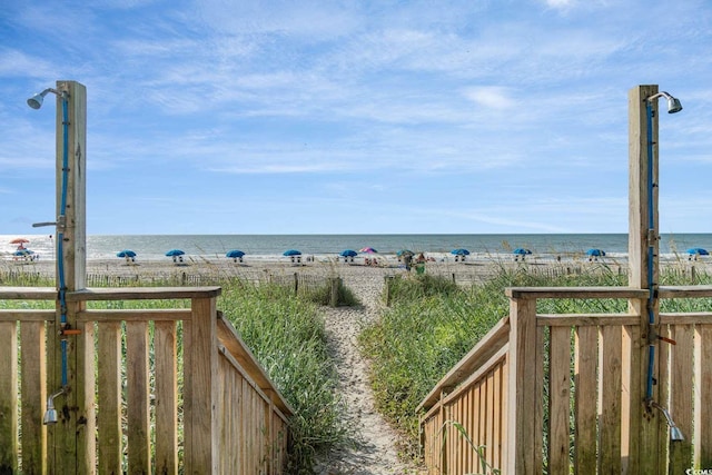 2207 S Ocean Blvd Unit 718, Myrtle Beach, SC 29577 - water view featuring local beach