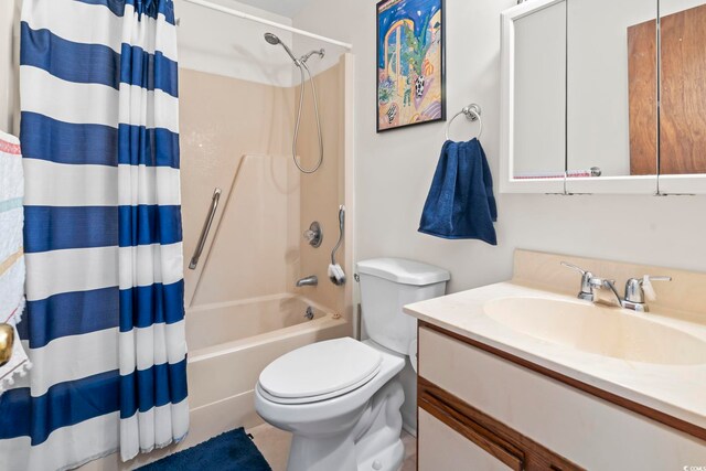 500 Fairway Village Dr Unit J-7, Myrtle Beach, SC 29588 - bathroom with shower / bath combination with curtain and vanity