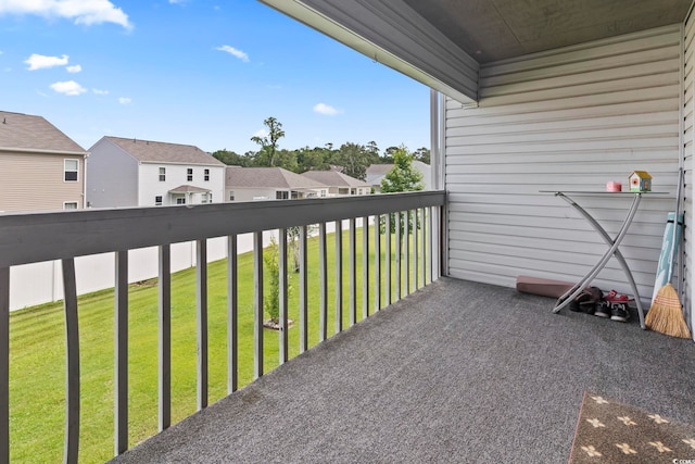 500 Fairway Village Dr Unit J-7, Myrtle Beach, SC 29588 - balcony featuring a residential view