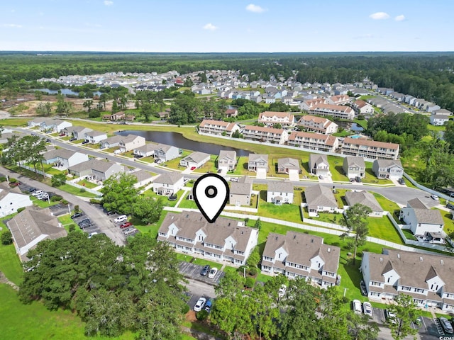 500 Fairway Village Dr Unit J-7, Myrtle Beach, SC 29588 - aerial view of property and surrounding area with nearby suburban area